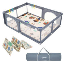 Large Baby Playpen with Mat