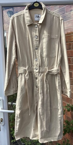 Bnwt zara beige cropped - zara, linen