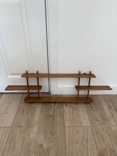 Vintage wooden wall display - wooden,