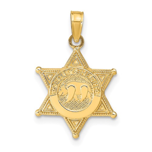 14k yellow gold deputy - 14k,
