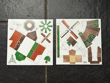 2 Dutch Windmill Cut Out Model