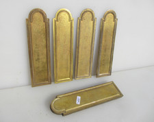 Victorian Brass Finger Plate