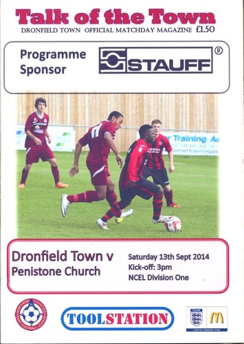 Dronfield town penistone - v,