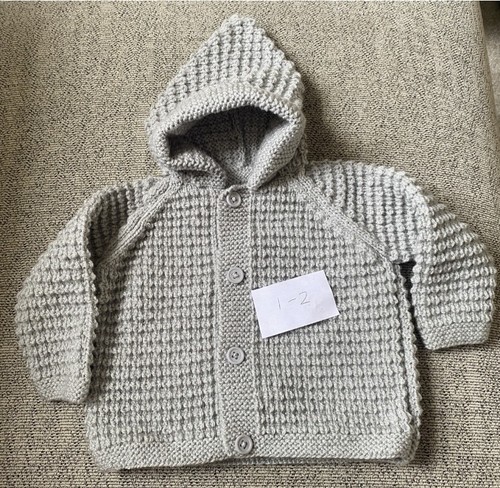 Hand knitted brand - hand, baby
