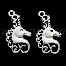 15 Pcs - 25mm Tibetan Silver