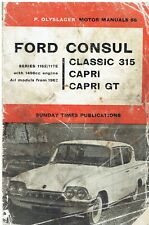 FORD CONSUL CLASSIC 315 &