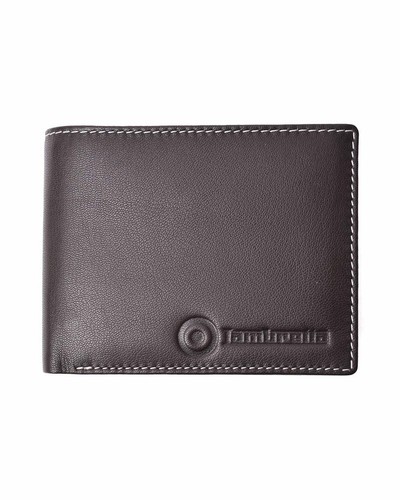 Lambretta leather wallet brown - leather,