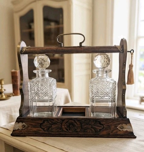 Antique oak silver - &,