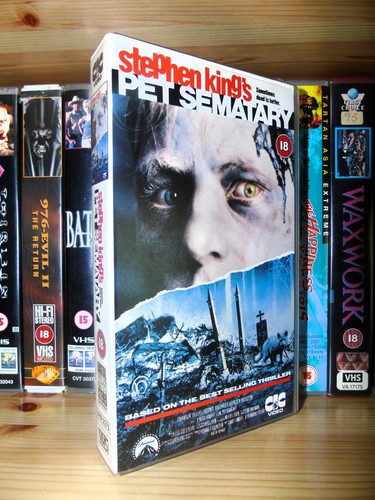 Horror vhs pet - pet, sematary
