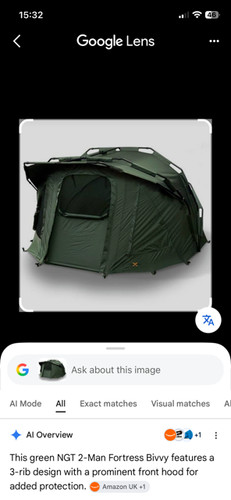 Ngt fortress bivvy - xl,