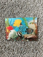Postcard - Vintage 1960's - 3D Lenticular - Tropical Fish