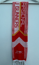 Vintage Arsenal Football Scarf Come on You Gunners Highbury Era Red White