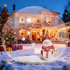 10FT Clear PVC Inflatable Snow