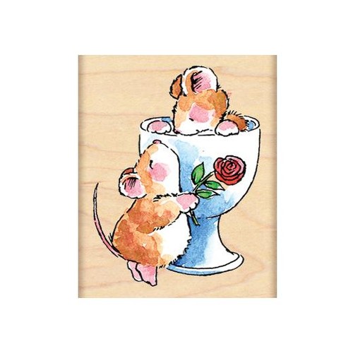 Penny black wood mounted - wood,