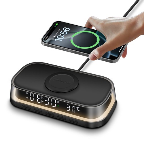 15w alarm clock wireless - 15w,