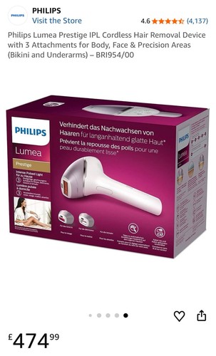 Philips lumea ipl - ipl, removal
