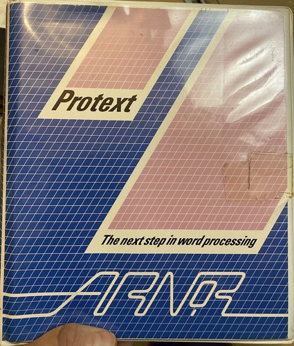 Arnor protext ibm pc - arnor, v4.2