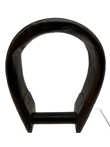 Antique wooden horse saddle - wooden,