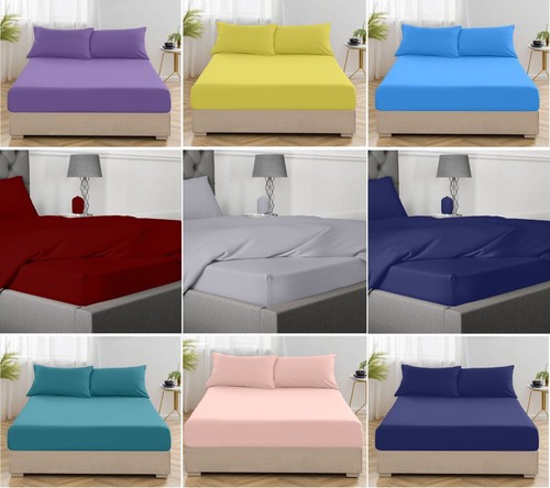 Fitted bed sheets 30cm - fitted,