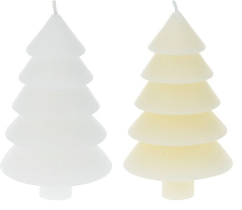 Christmas tree shape candle - christmas,