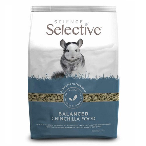 Selective chinchilla food - selective,