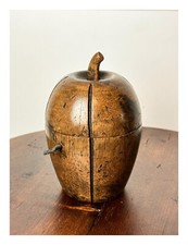 Vintage Wooden Tea Caddy