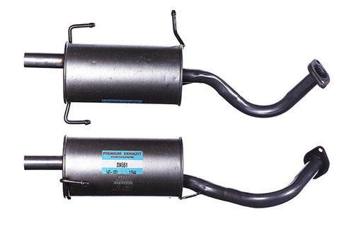 Exhaust silencer tail - silencer,