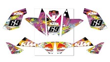 KTM XC SX 450/525 QUAD STICKERS
