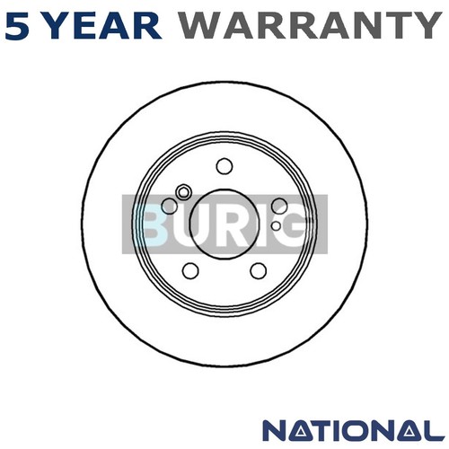 Burig rear brake disc - burig,