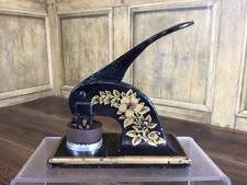 ANTIQUE CAST IRON EMBOSSING