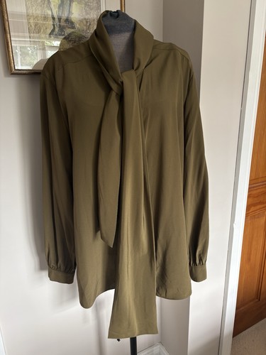 Jaegar 100 silk blouse ladies - silk,