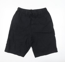 ZARA Men Black Linen Blend
