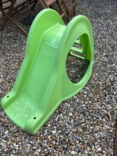 Toddlers Plastic Green Garden Slide In Good Used Condition