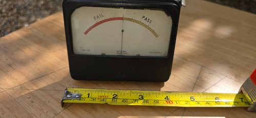 Vintage ammeter sangamo - ammeter,