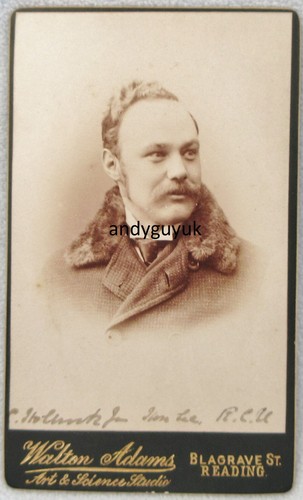 Cdv reading man named - cdv,
