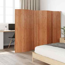 Room Divider Brown 165x400  Bamboo M4E7