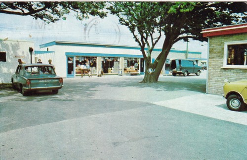 Postcard the camp - postcard, shop