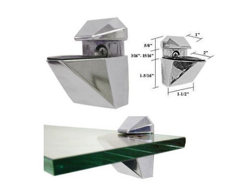 Satin chrome adjustable glass - chrome,