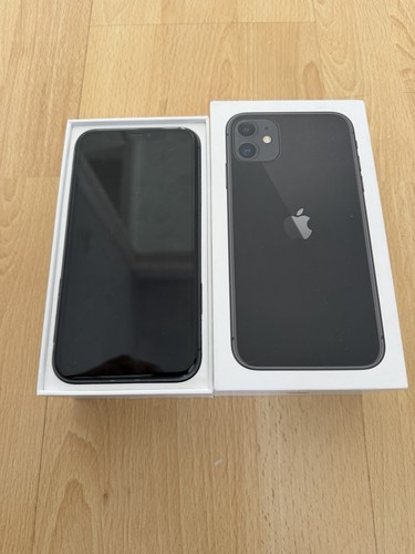 Apple iphone black 128gb - 11,