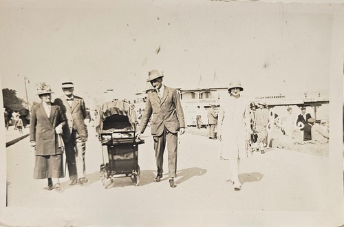 Antique real photo postcard - real,