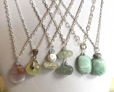 Semi-Precious Nugget Pendants