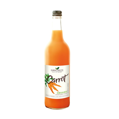 James white organic carrot - white,