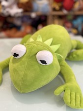 Large Kermit Cuddleez Plush From Muppets Disney Park Soft Toy Teddy Doll VGC