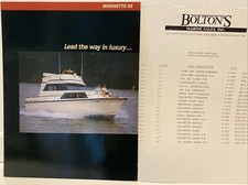 Vtg 1980s Marinette 32 Boat