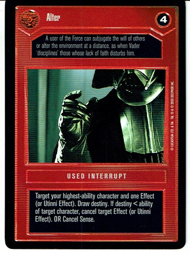 Star wars ccg tournament - tournament, foil
