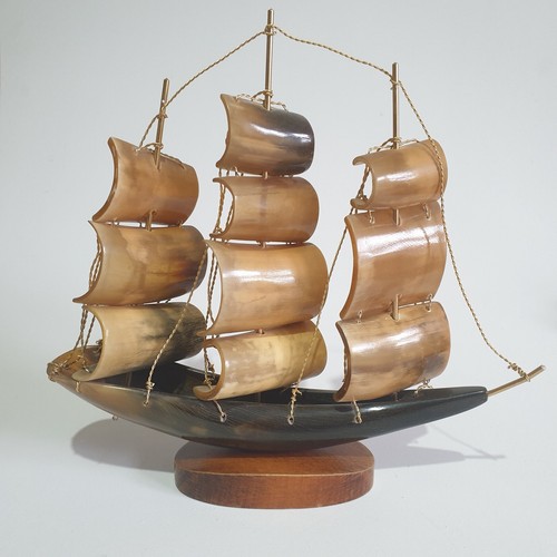 Vintage sailing ship model - vintage,