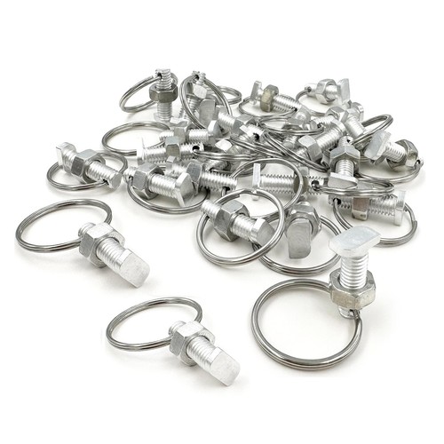 20pc greenhouse bolts - greenhouse, rings