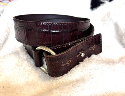 Vintage mulberry brown croc - vintage,