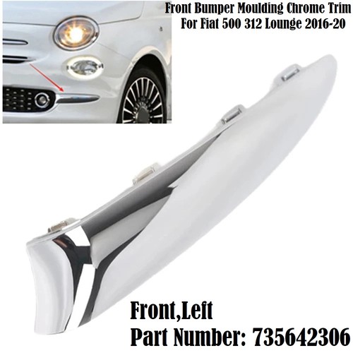 Left front bumper - bumper, moulding