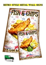 Fish and chips advertising - fish,